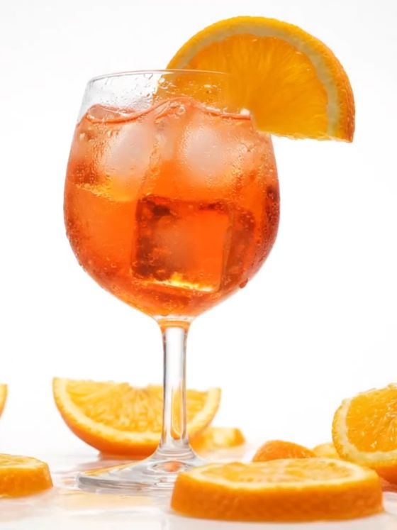 Aperol Spritz z mobilnego drink baru JustFlash