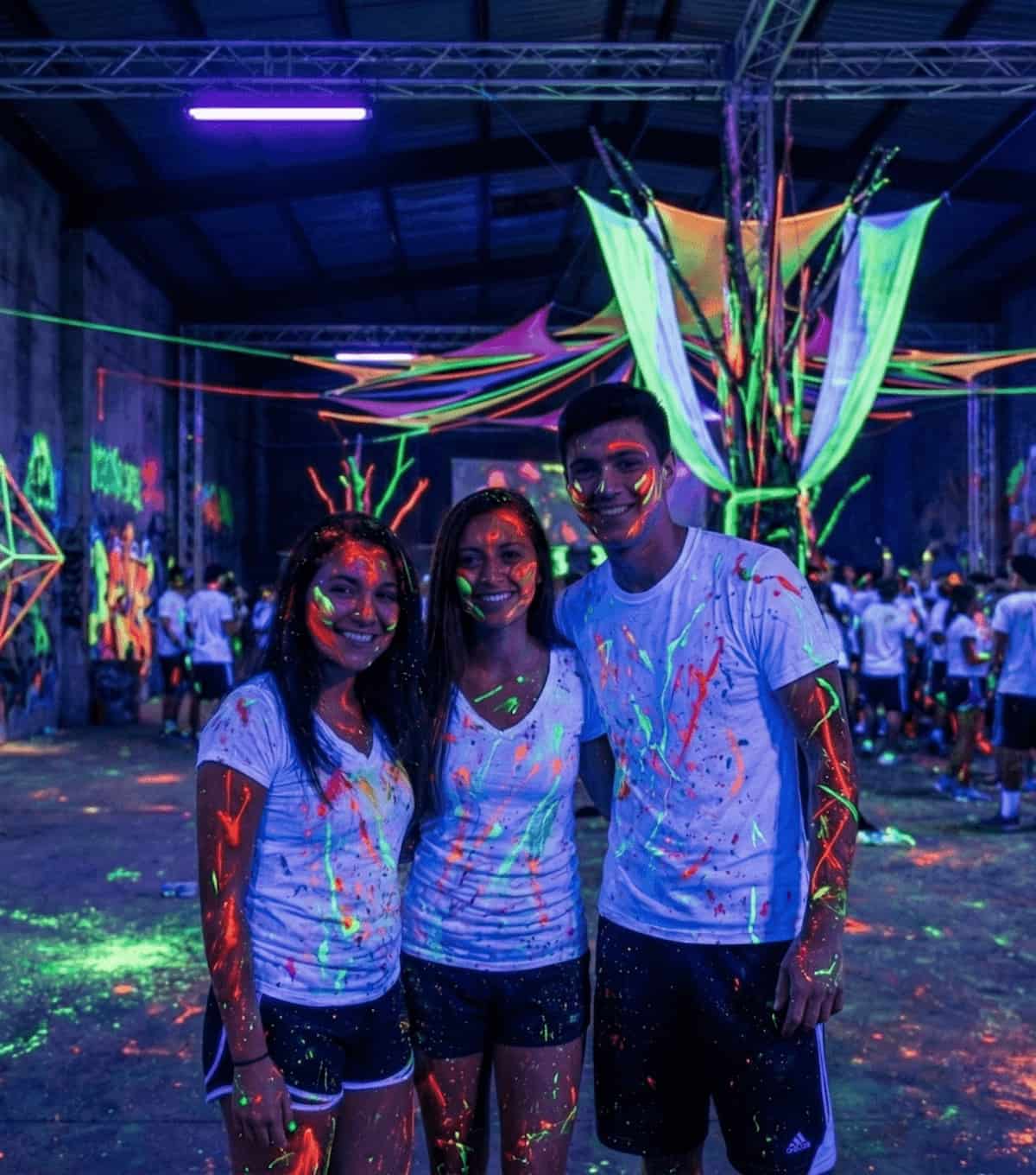 FotoBudka UV — neonowa fotobudka na studniówkę i 18-stkę