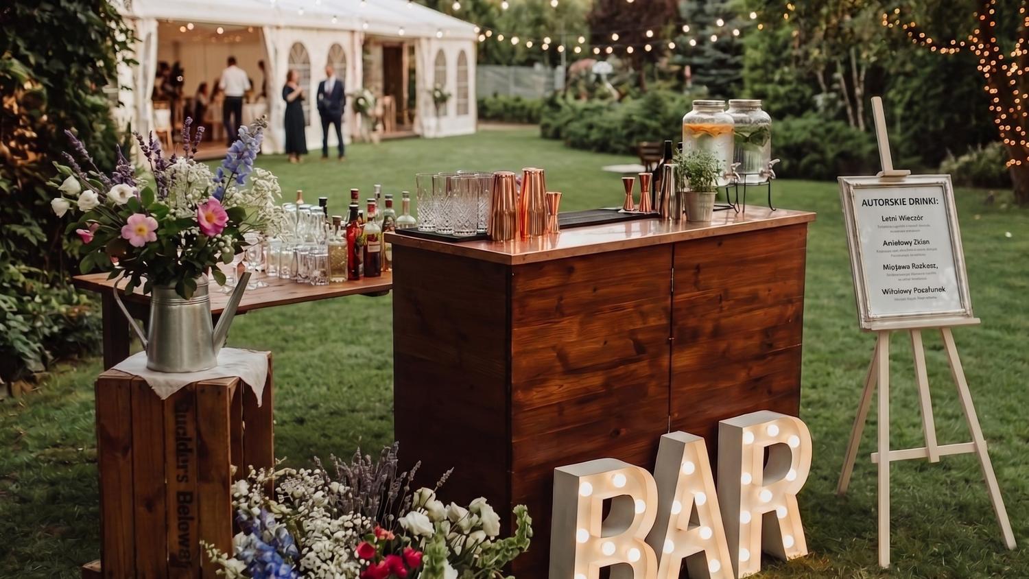 Mobilny drink bar — JustFlash