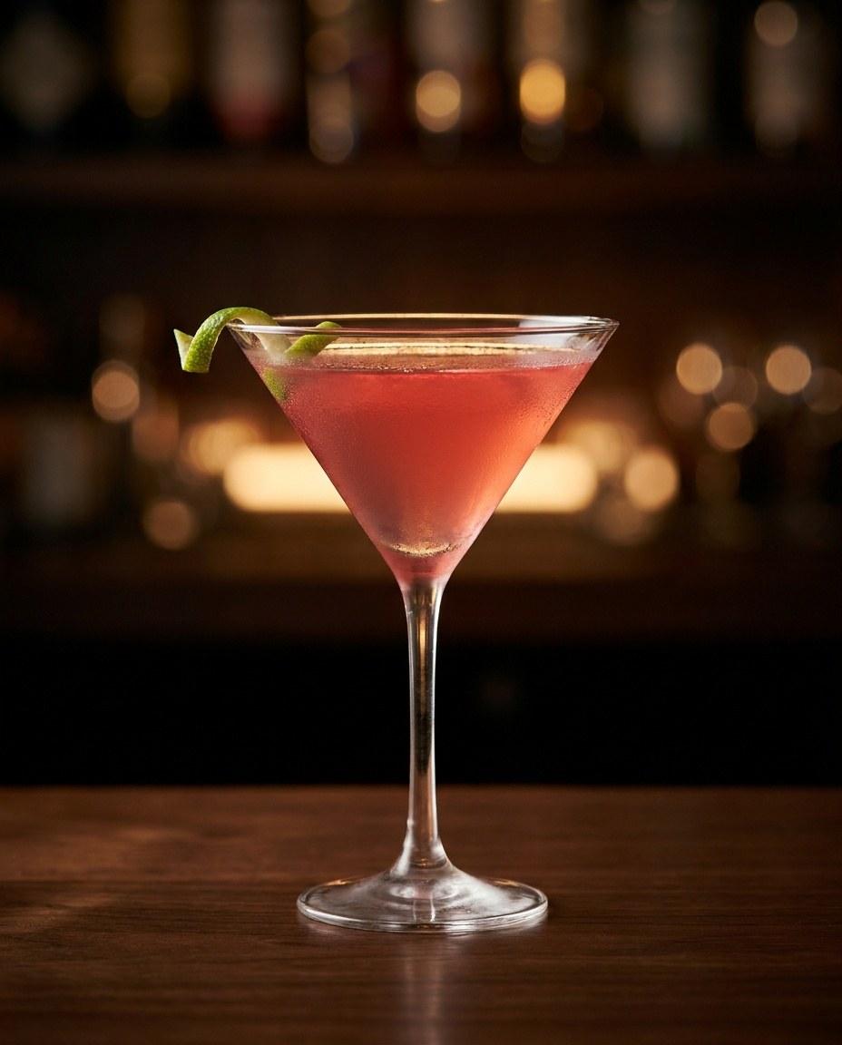 Cosmopolitan — koktajl z karty mobilnego drink baru JustFlash