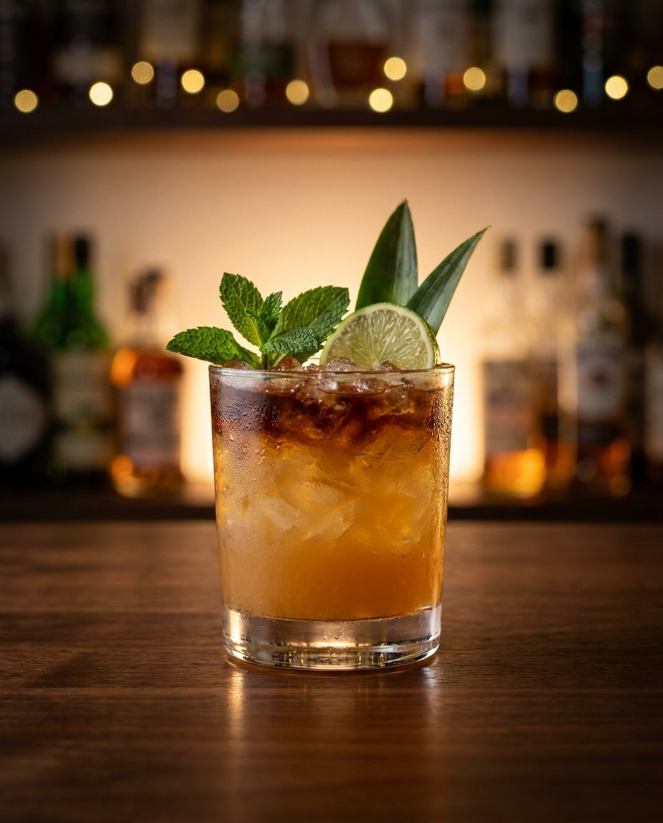 Mai Tai — koktajl z karty mobilnego drink baru JustFlash