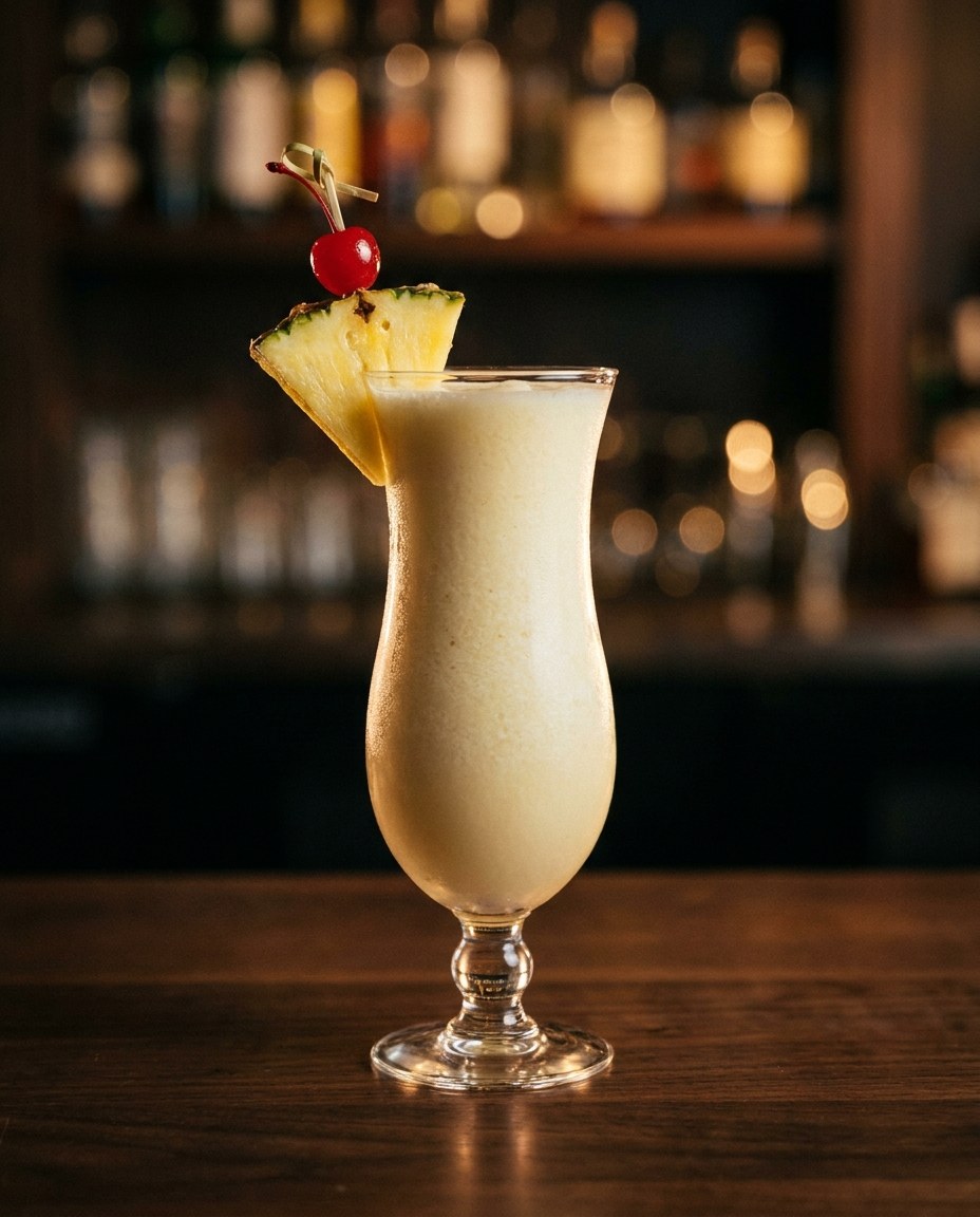 Piña Colada — koktajl z karty mobilnego drink baru JustFlash