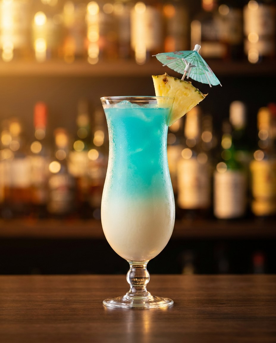 Swimming Pool — koktajl z karty mobilnego drink baru JustFlash